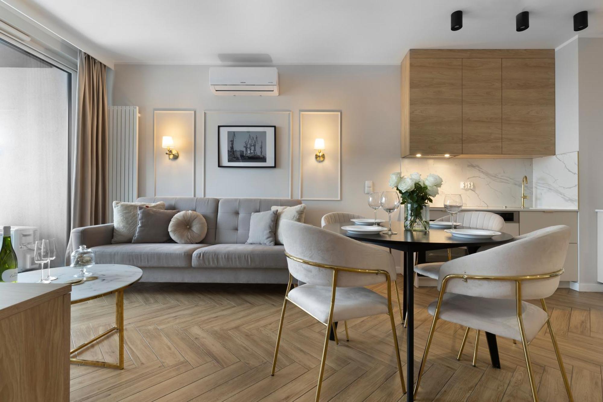 Elite Apartments Chlebova Premium Гданьск Экстерьер фото